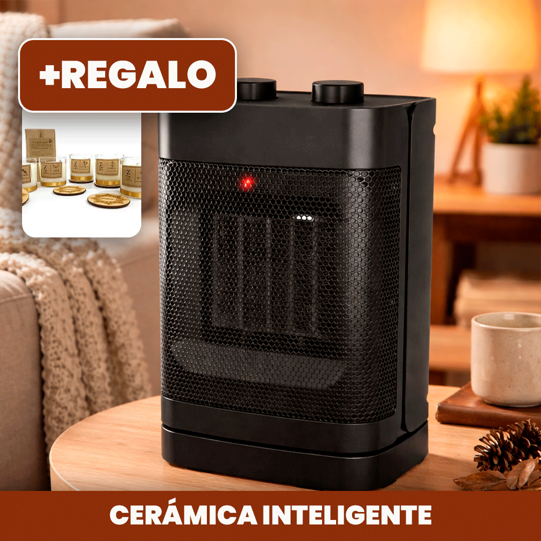 Calefactor Portátil Eléctrico Cerámico 3 en 1 + REGALO