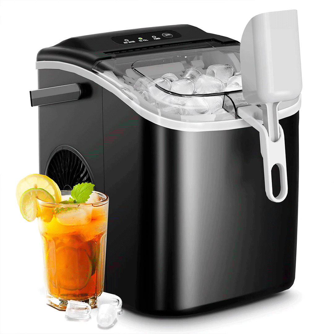 Máquina de Hielo Portátil 15 kg por Día | + REGALO